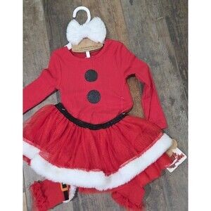 Santa Baby essentials 4PC Christmas outfit--18 months-NWT B10